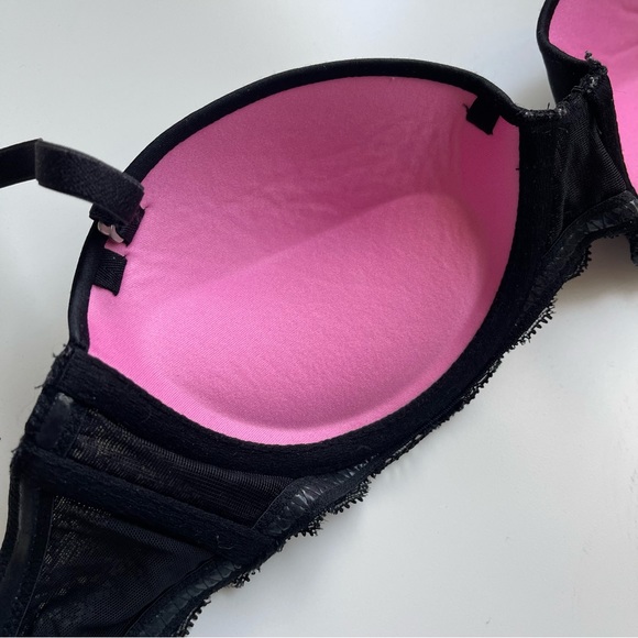 Victoria’s Secret PINK Multi-Way Push-Up Lace Strapless Bra - Picture 9 of 9